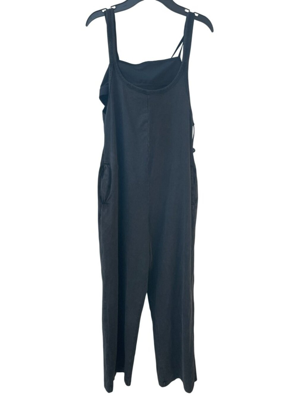 YPB By Abercrombie Black On The Go Overalls Jumpsuit Women's Sz XS MSRP$85 NWT - Picture 3 of 12